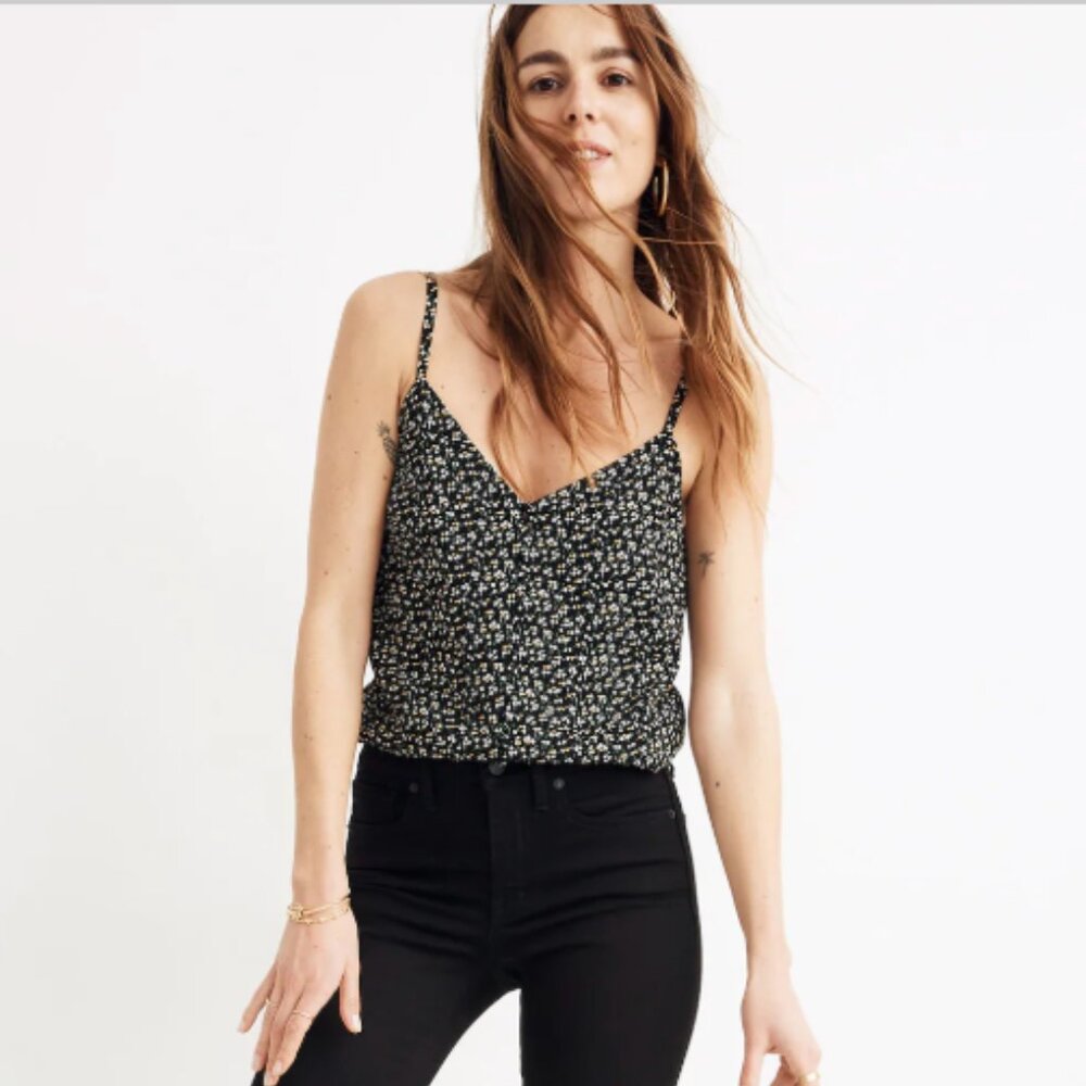 Madewell Ditsy Floral Button Down Cami